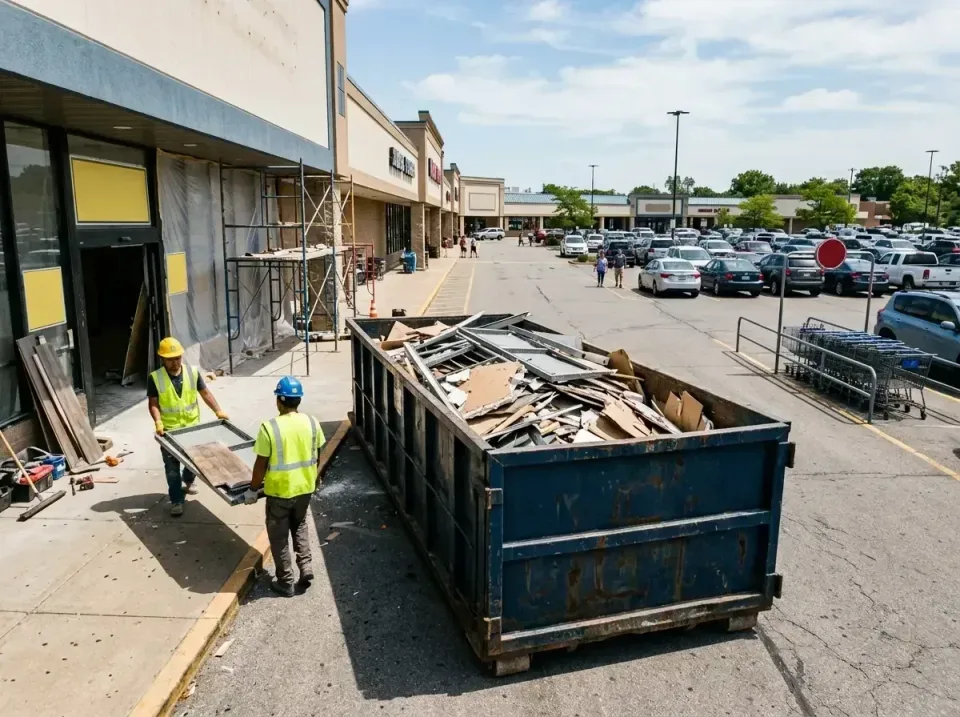 retail-store-renovation-debris-003 — frequently asked questions, Roll-off Dumpster Rentals in Beaver Falls, PA